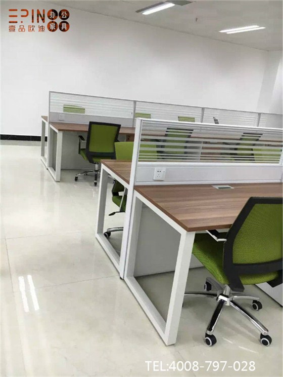 屏風(fēng)工作位屏風(fēng)辦公桌職員辦公桌-壹品歐迪屏風(fēng)卡位定制